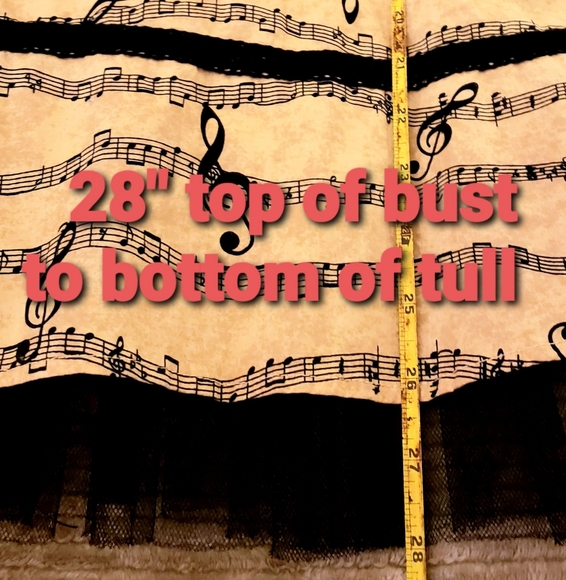 *****SOLD*****         Hot Topic  Music Note Dress - Picture 6 of 14